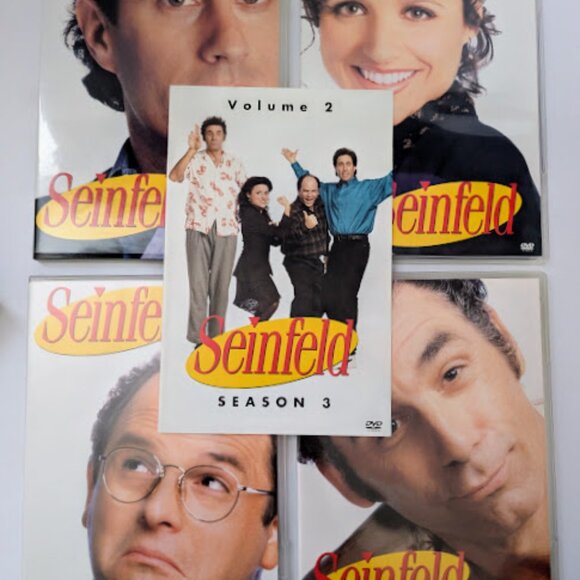 Seinfeld Box Set DVDs Bundle Lot Seasons 1 2 3 4 - Picture 8 of 11